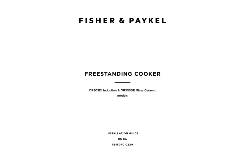 Fisher & Paykel OR30SDE User manual Fisher & Paykel OR30SDE User manual
