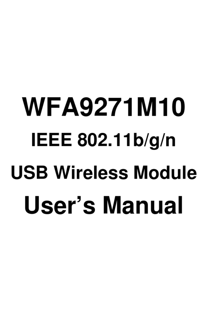 Ajoho WFA9271M10 user manual