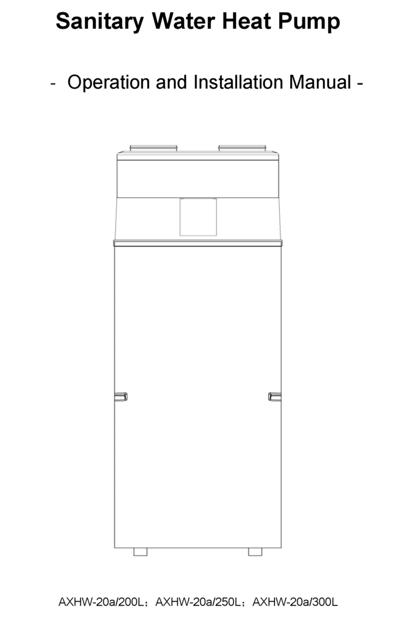 AXEN AXHW-20a-200L Operation and installation manual