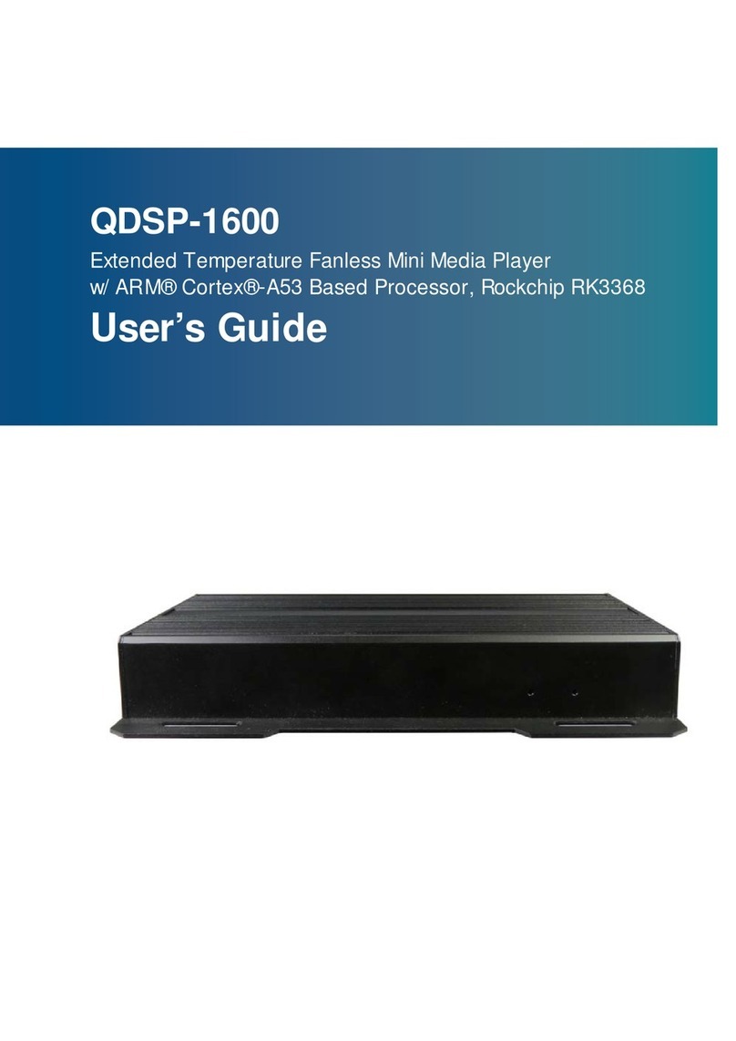 CONSTEEL ELECTRONICS QDSP-1600 user guide