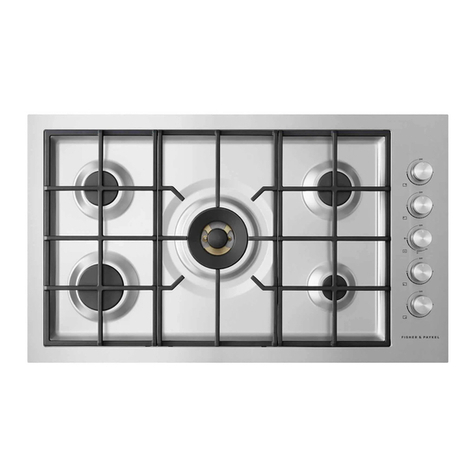 Fisher & Paykel CG365DNGRX2 N Series User manual