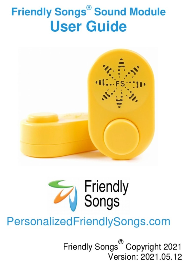 Friendly Songs Sound Module user guide