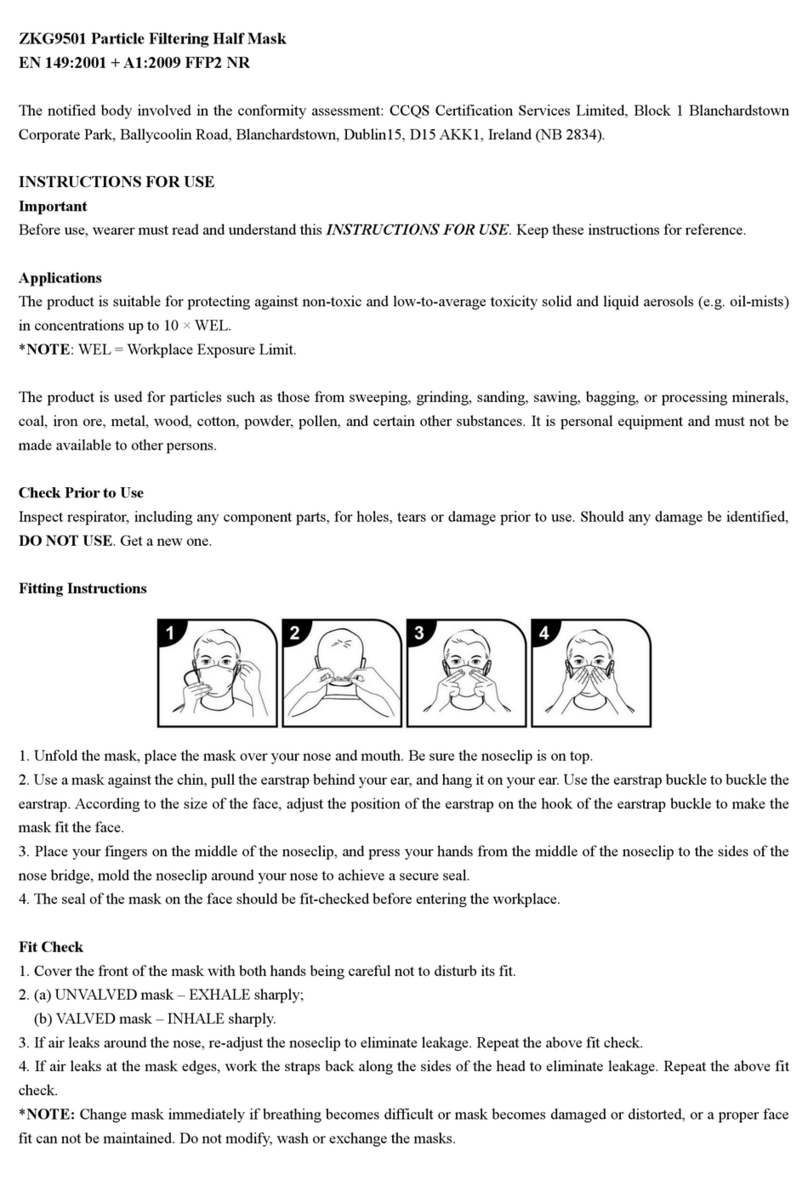 ZK-BEST ZKG9501 Instructions for use