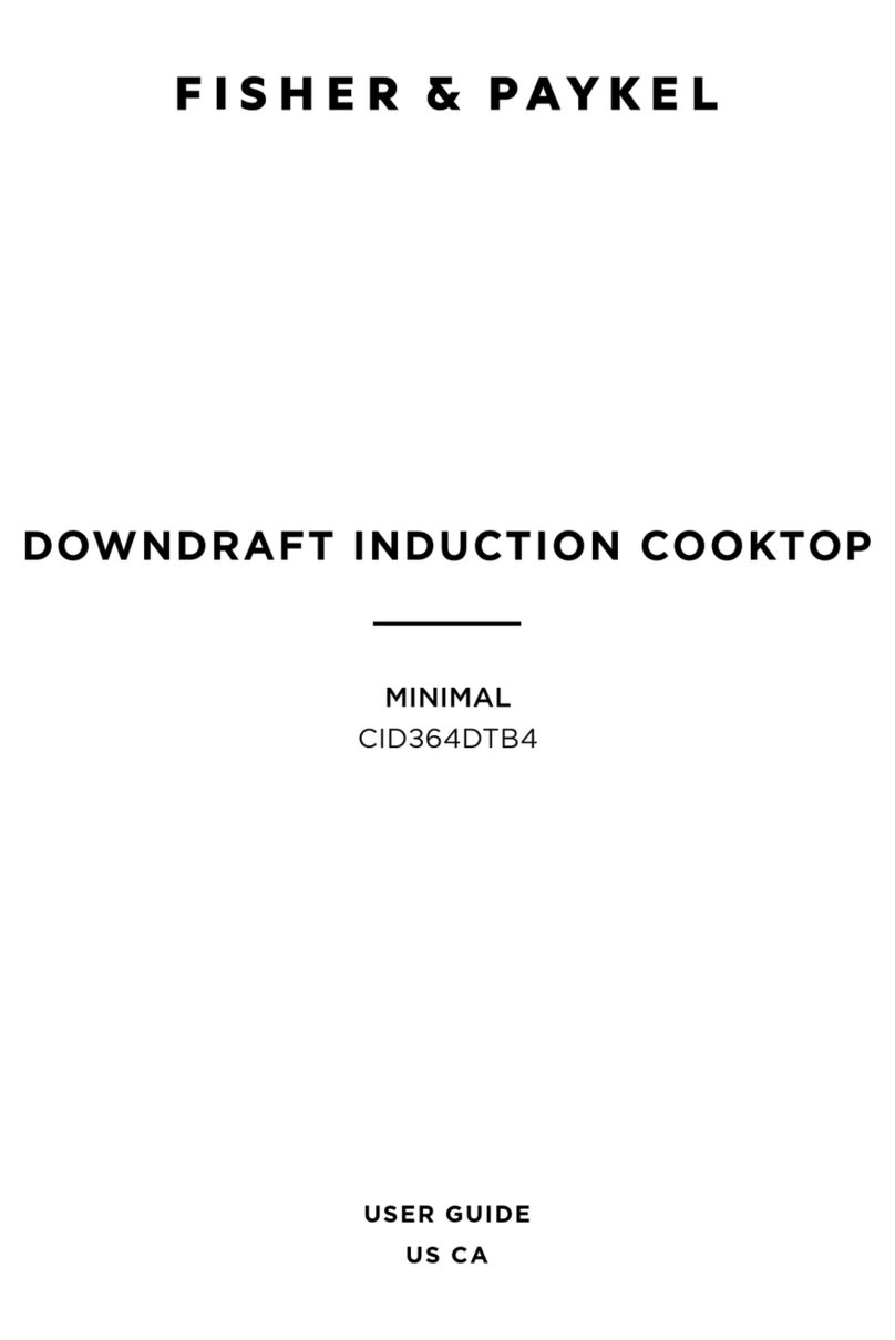 Fisher & Paykel MINIMAL CID364DTB4 User manual
