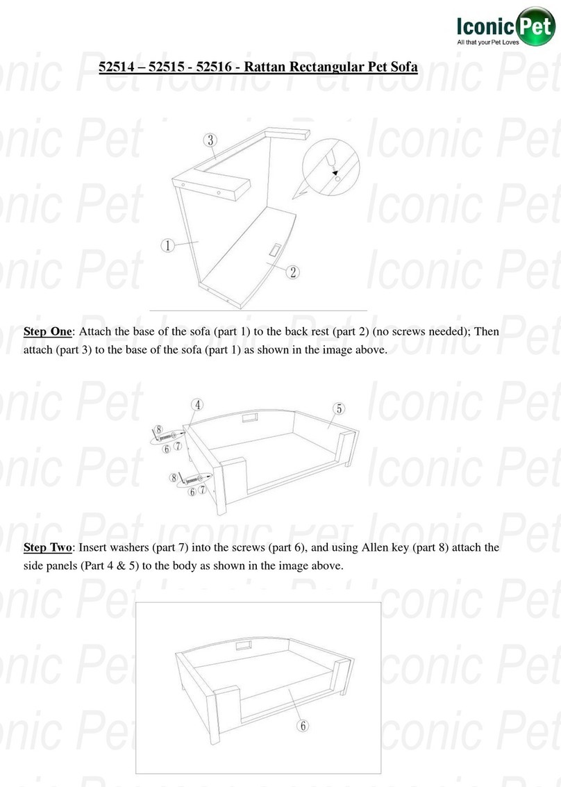 Iconic Pet 52514 manual