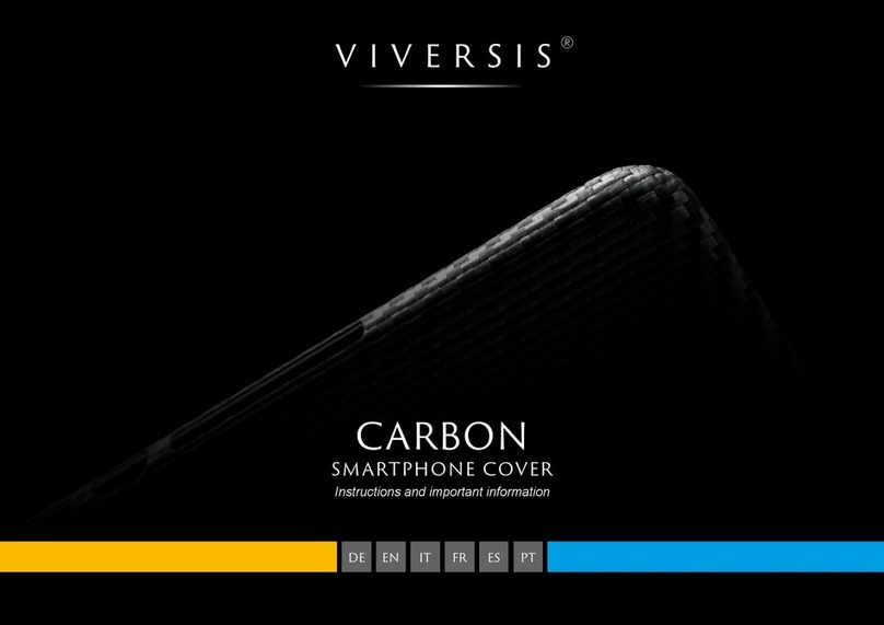 VIVERSIS CARBON operating instructions and important information