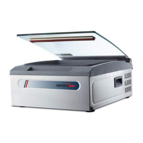 Creativechef VP160 Use and maintenance manual