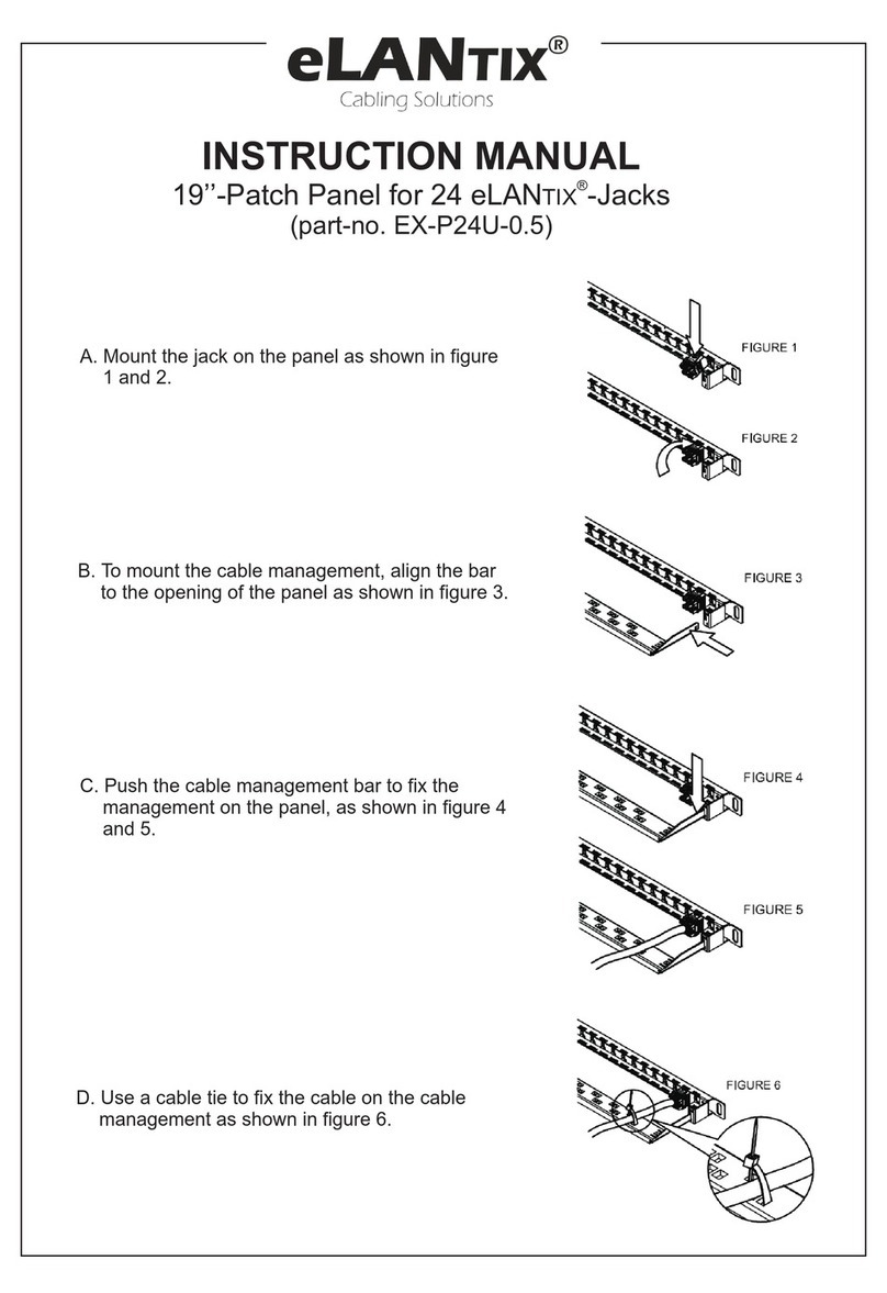 eLANtix EX-P24U-0.5 instruction manual