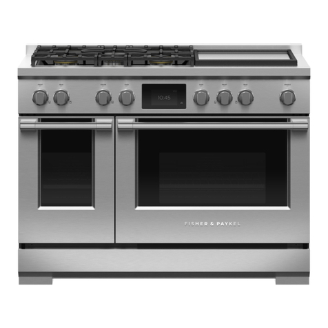 Fisher & Paykel RDV3-485GD User manual