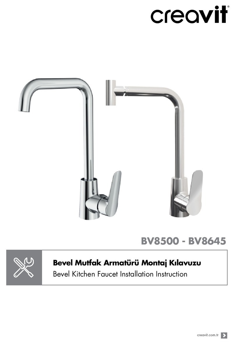 Creavit BV8500 Installation instruction Creavit BV8500 Installation instruction