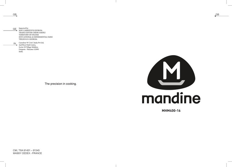 mandine MHM400-16 quick start guide