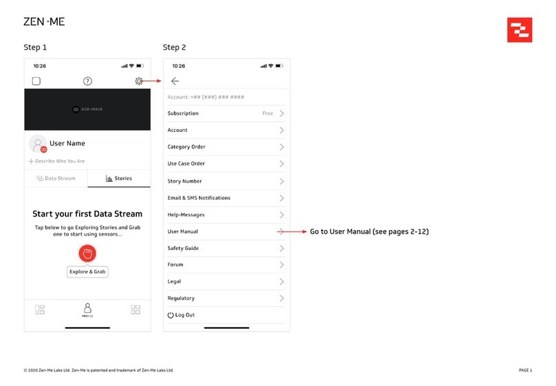 Zen-Me ZMH01A user manual
