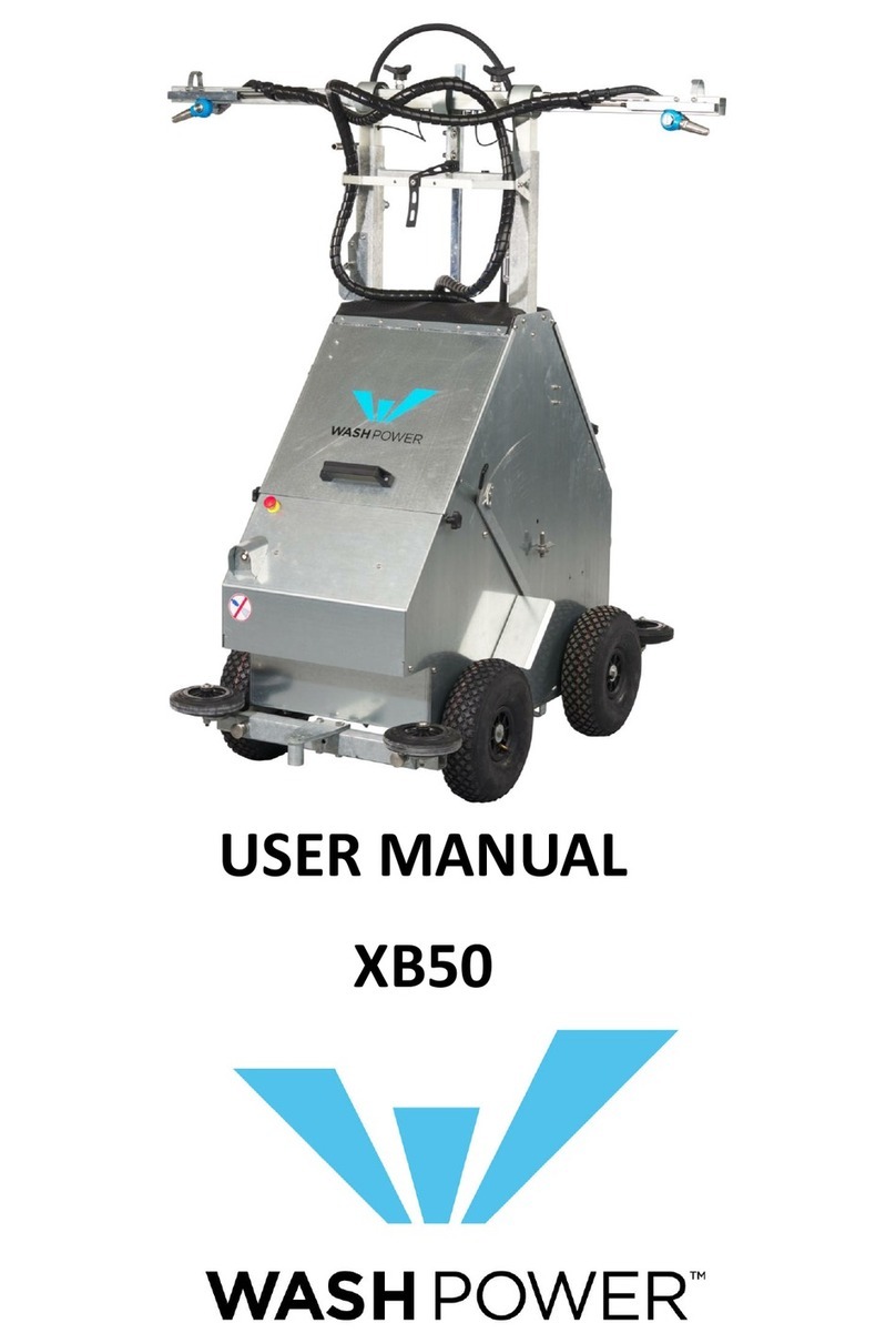 WASH POWER XB50 user manual
