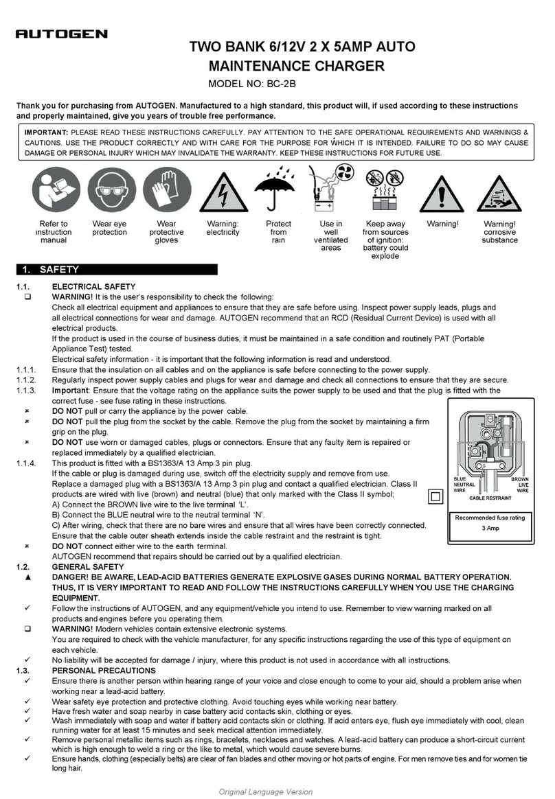 AUTOGEN BC-2B quick guide