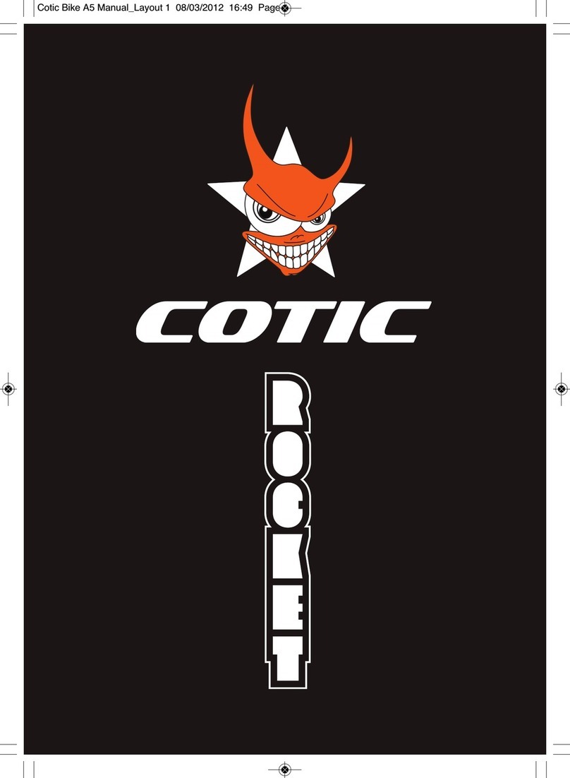 Cotic Rocket owner's manual