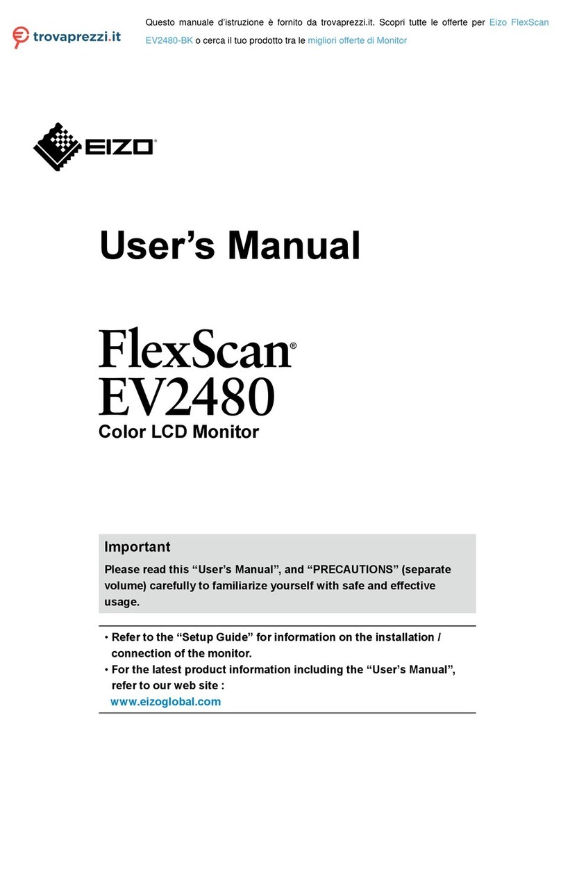 Eizo FlexScan EV2480-BK User manual