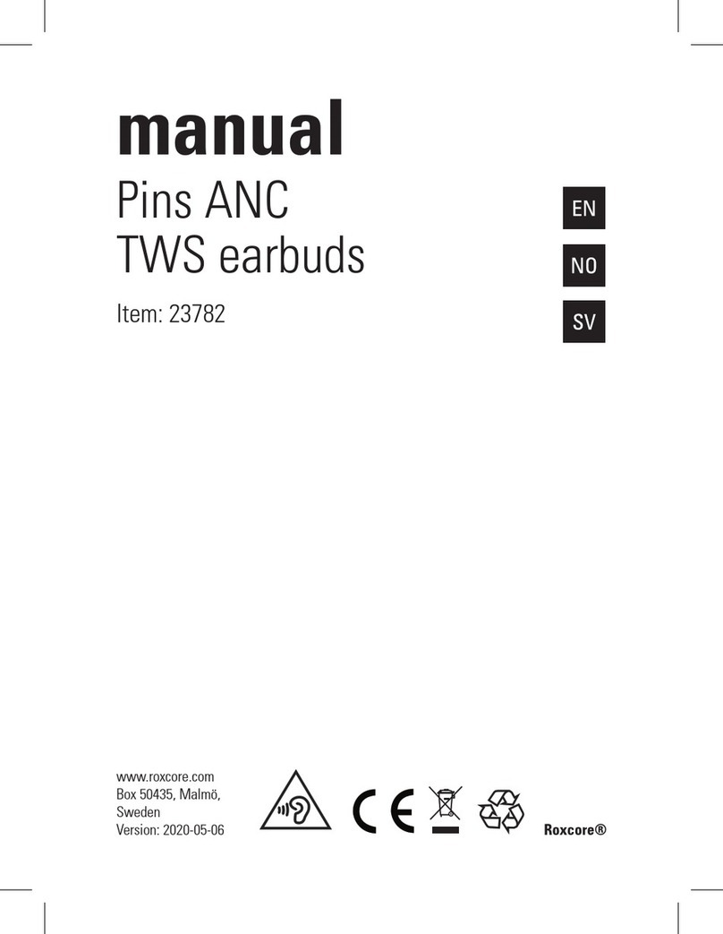 Roxcore Pins ANC manual