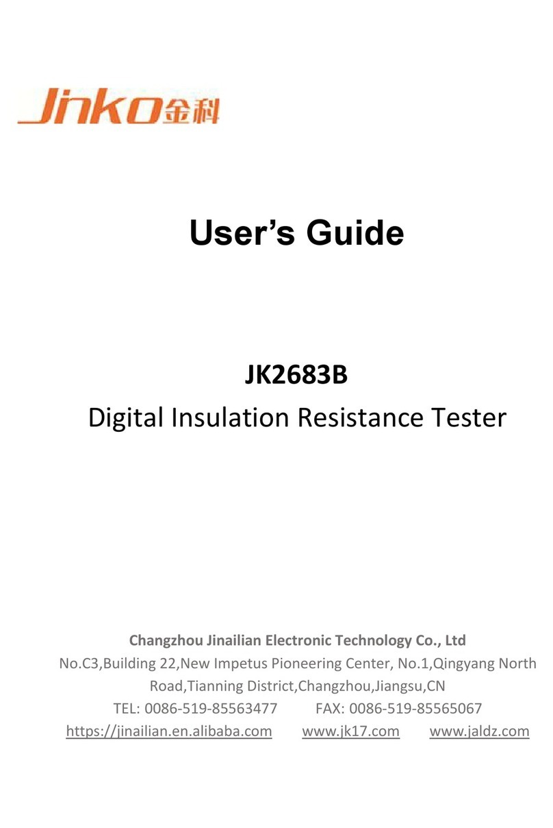 Jinko JK2683B user guide Jinko JK2683B user guide