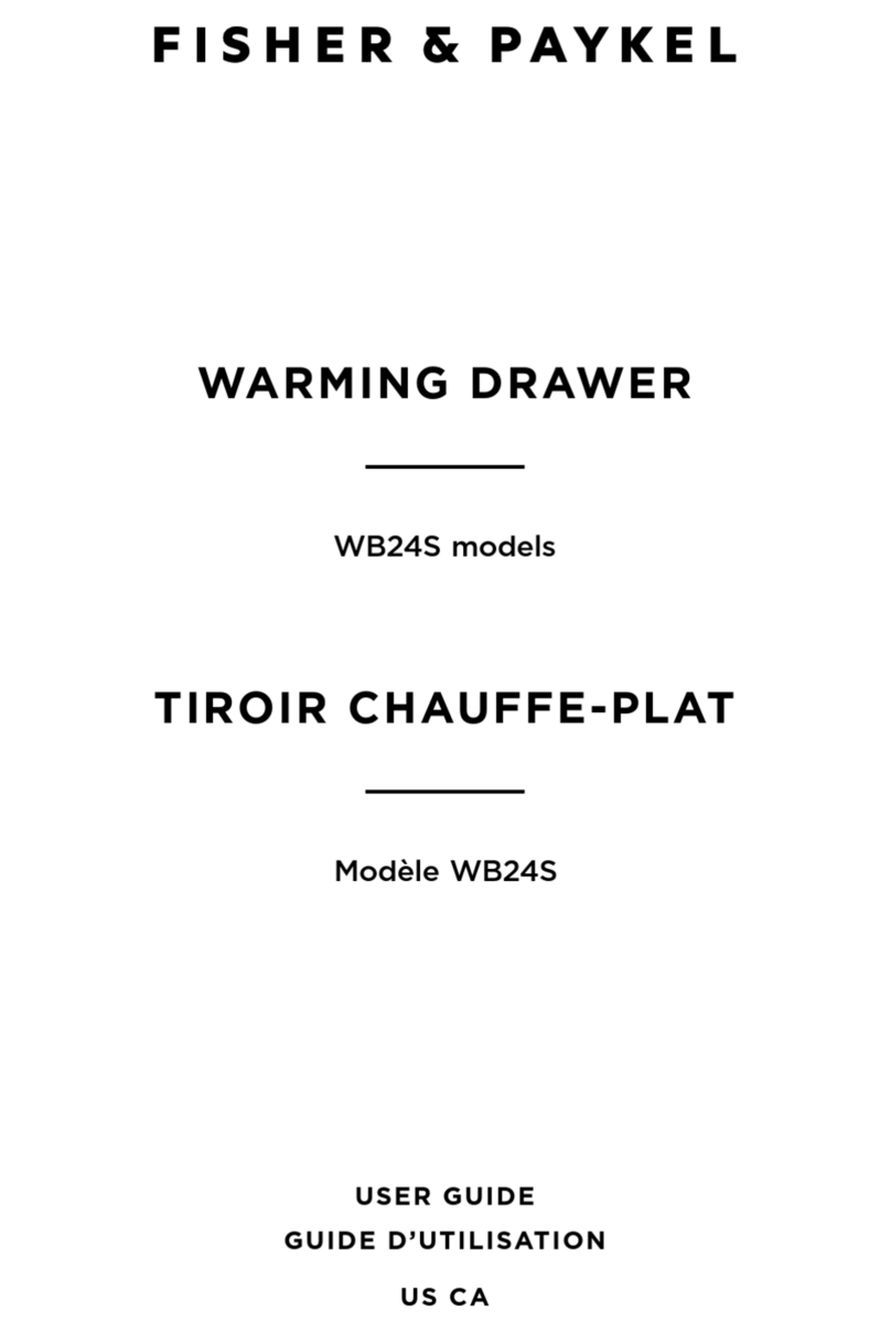 Fisher & Paykel WB24SDE User manual