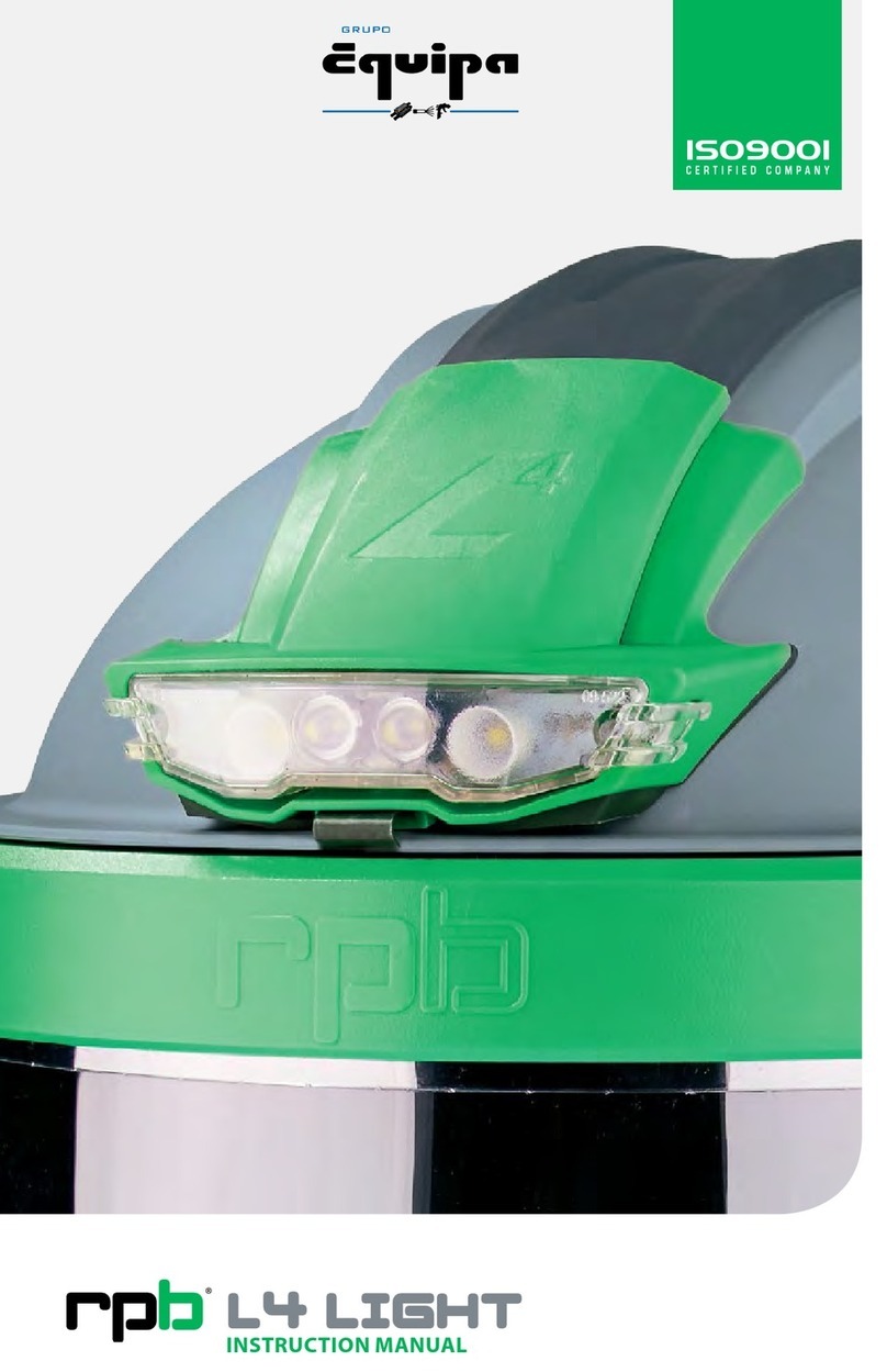 Equipa RPB L4 Light instruction manual