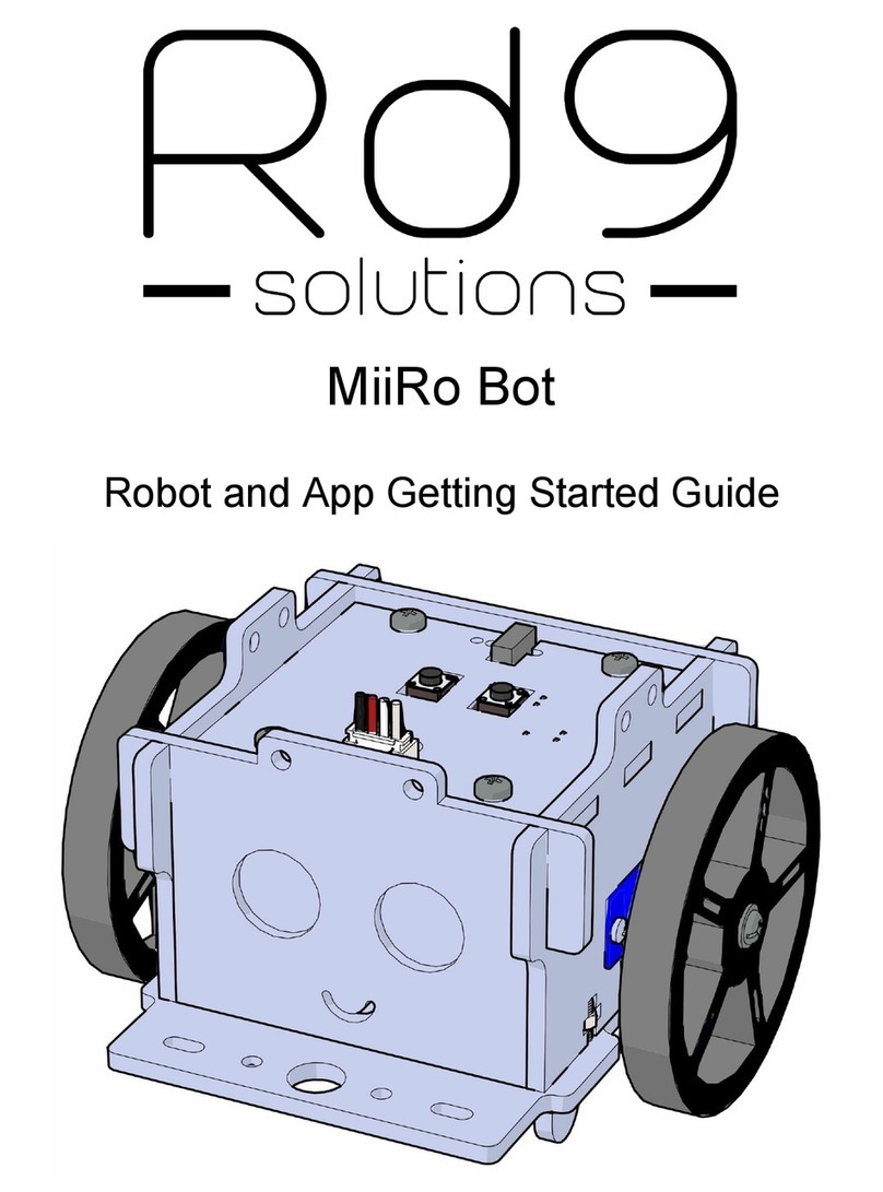 RD9 Solutions MiiRo Bot User manual