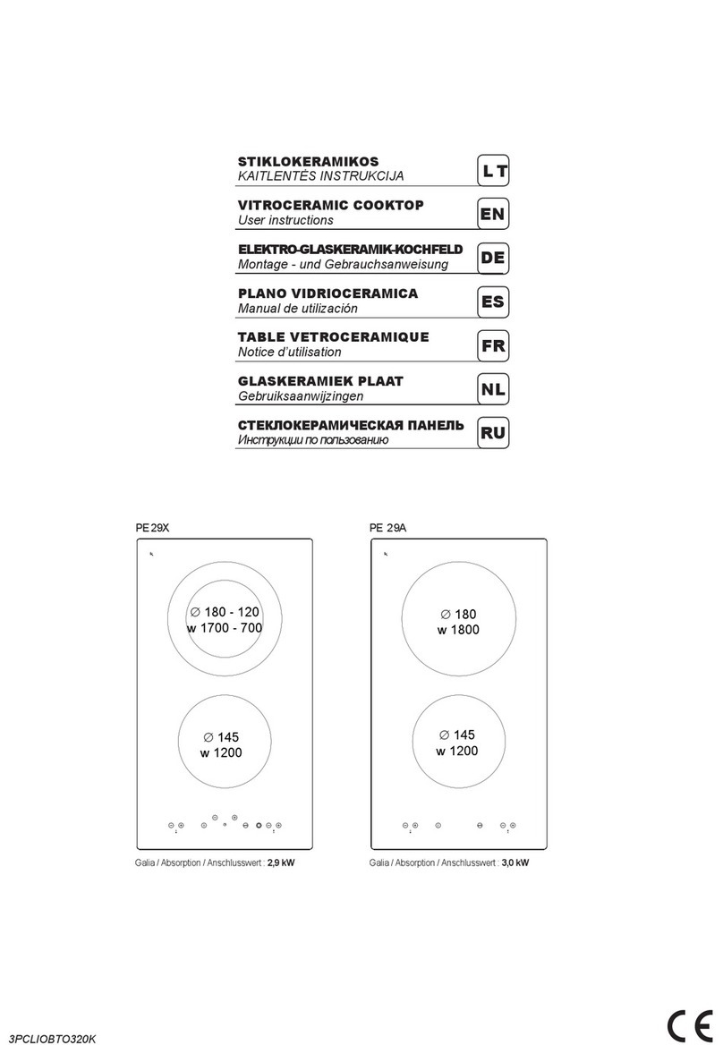 ALLENZI PE 29X User instructions