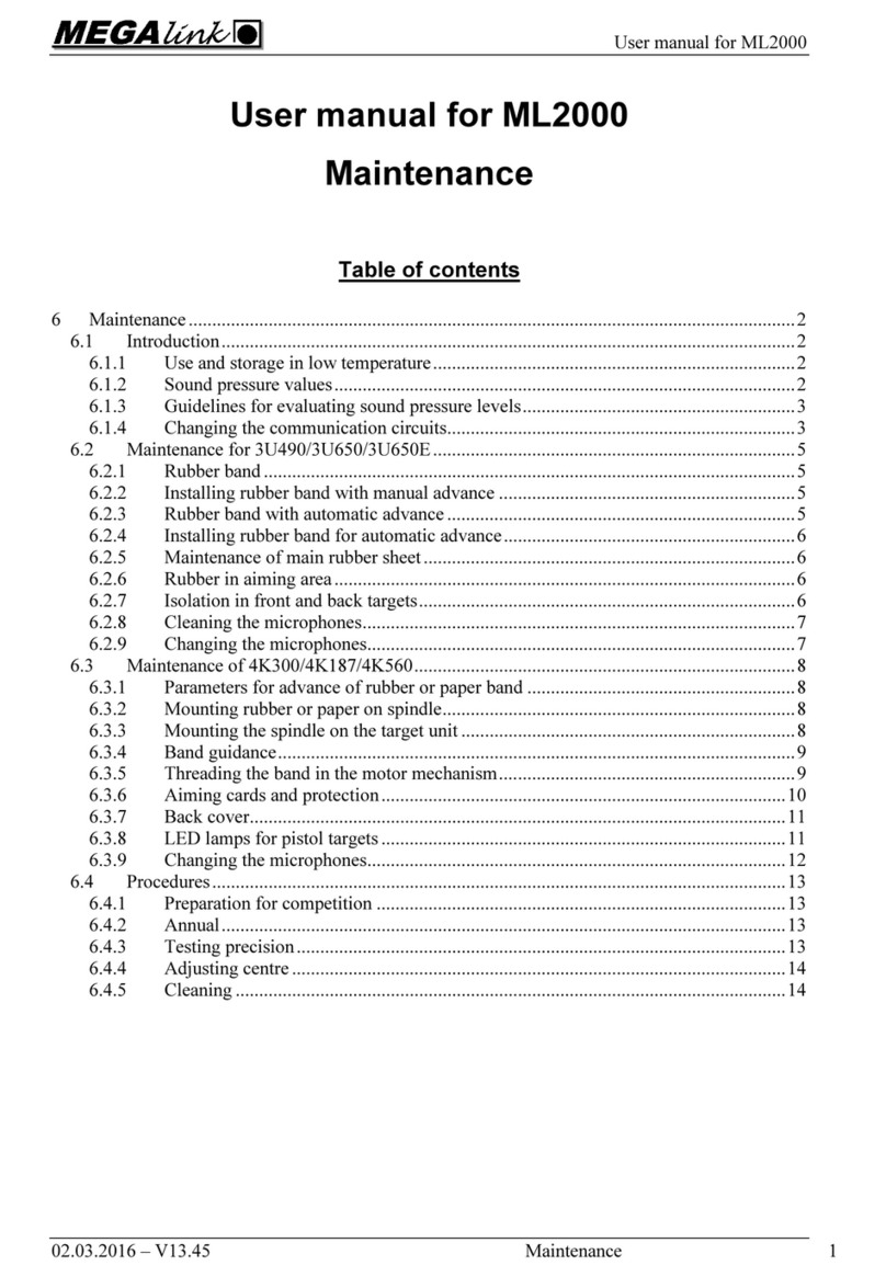 MEGAlink ML2000 User manual