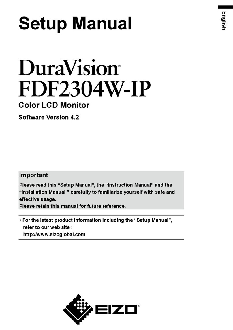 Eizo DuraVision FDF2304W-IP User guide