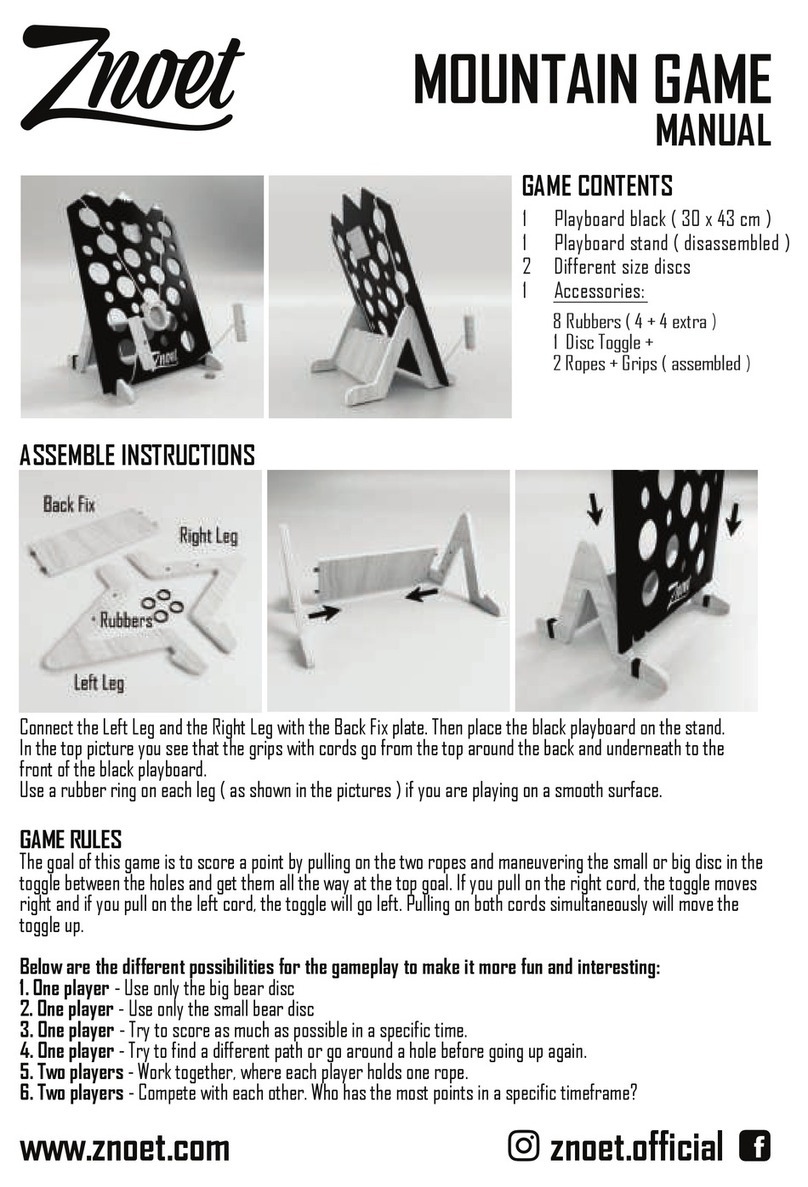 Znoet MOUNTAIN GAME manual