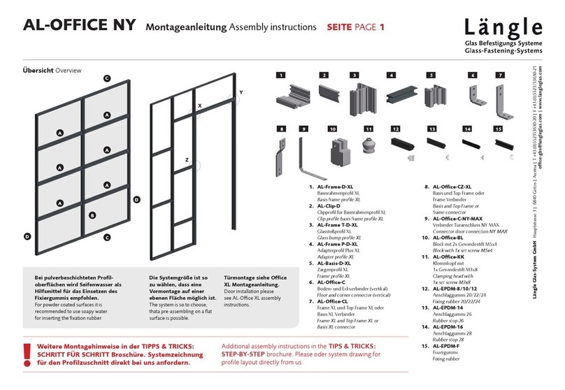 Langle AL-OFFICE NY Assembly instructions