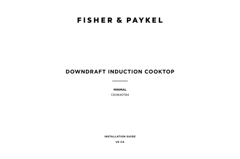 Fisher & Paykel MINIMAL CID364DTB4 User manual