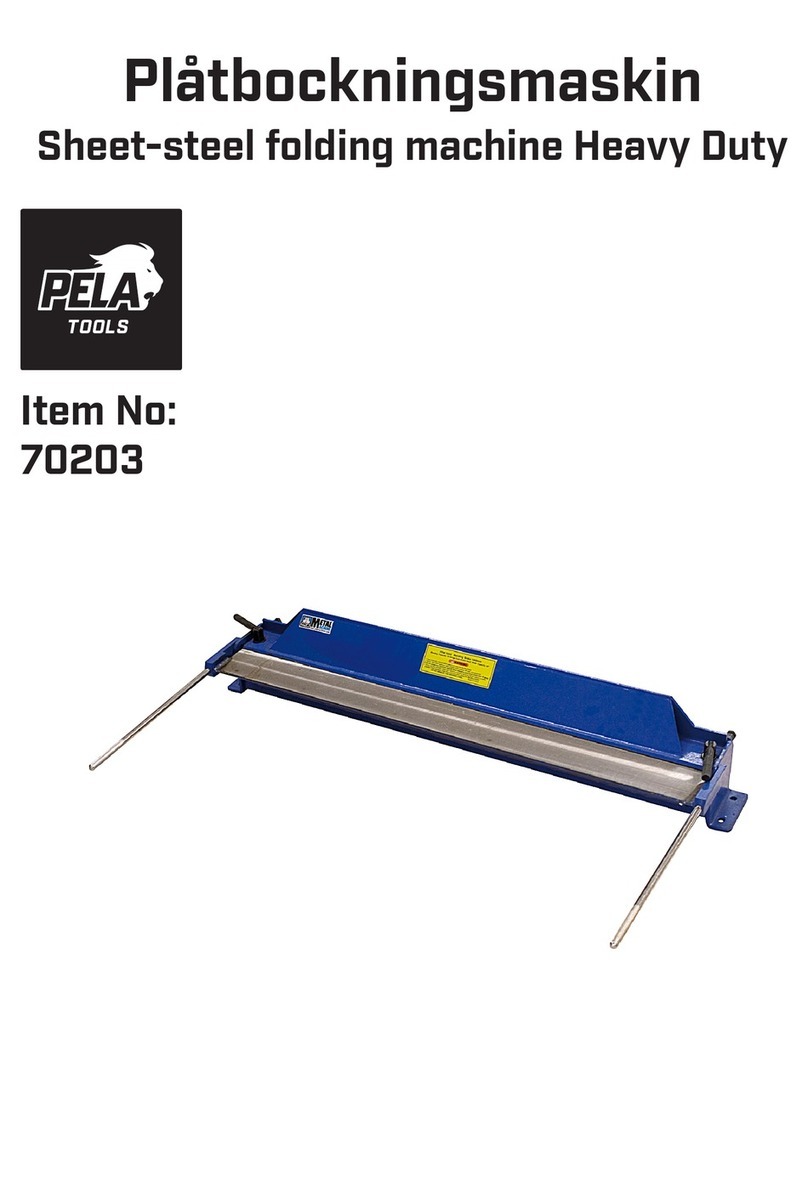 pela tools 70203 manual