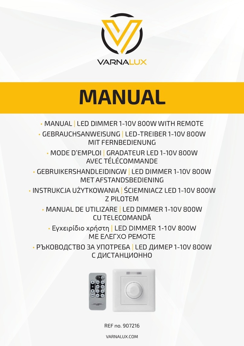 Varnalux ETH-8008 User manual