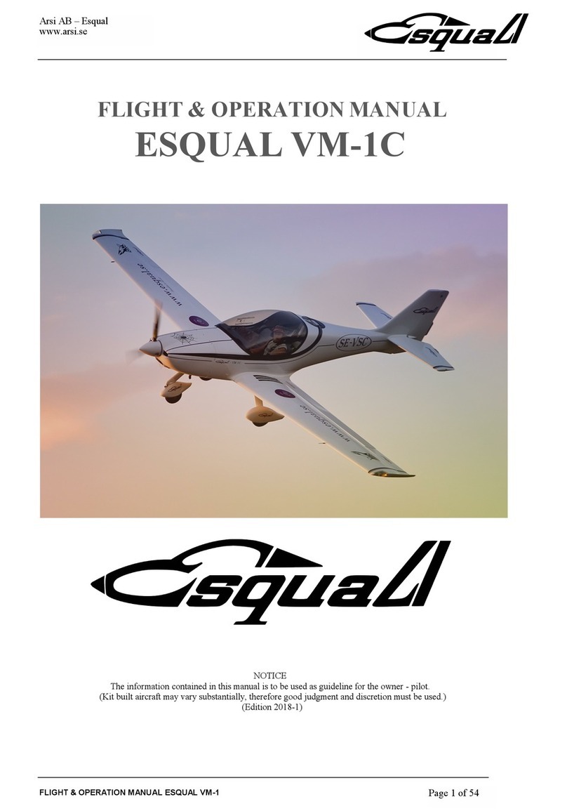 Esqual VM-1C Flight operations manual