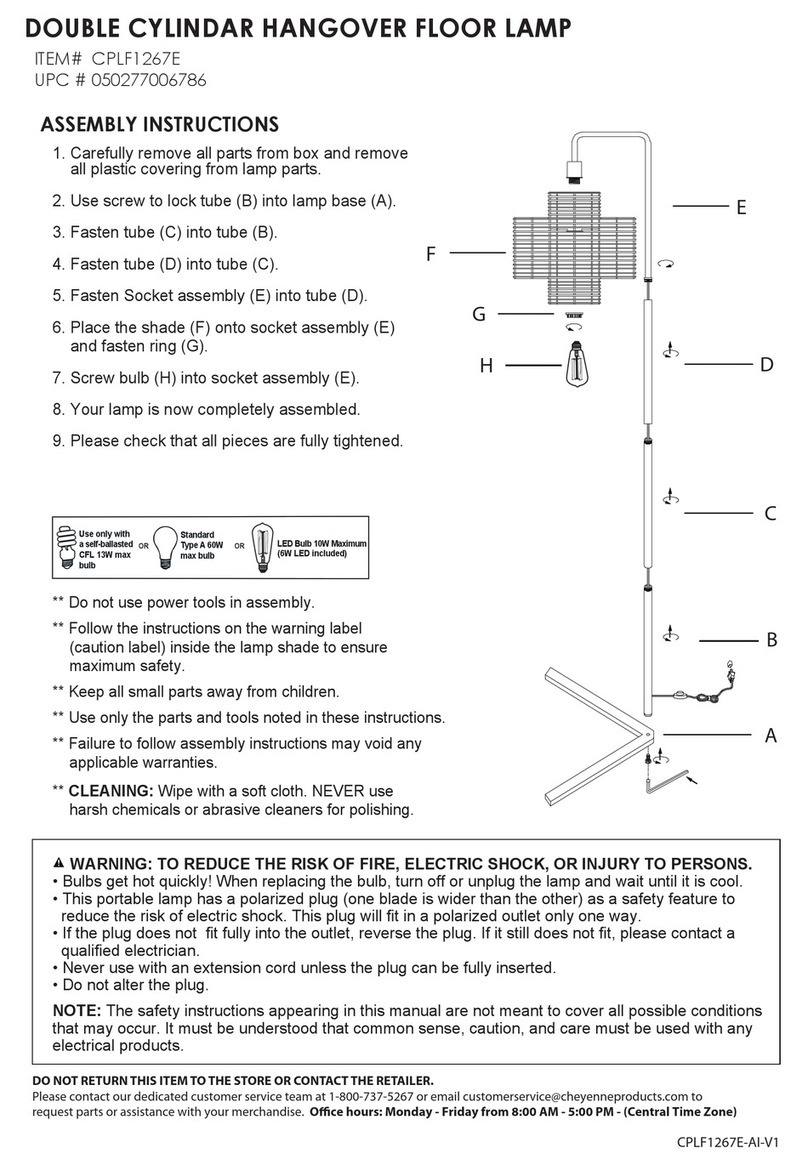 Silverwood CPLF1267E Assembly instructions