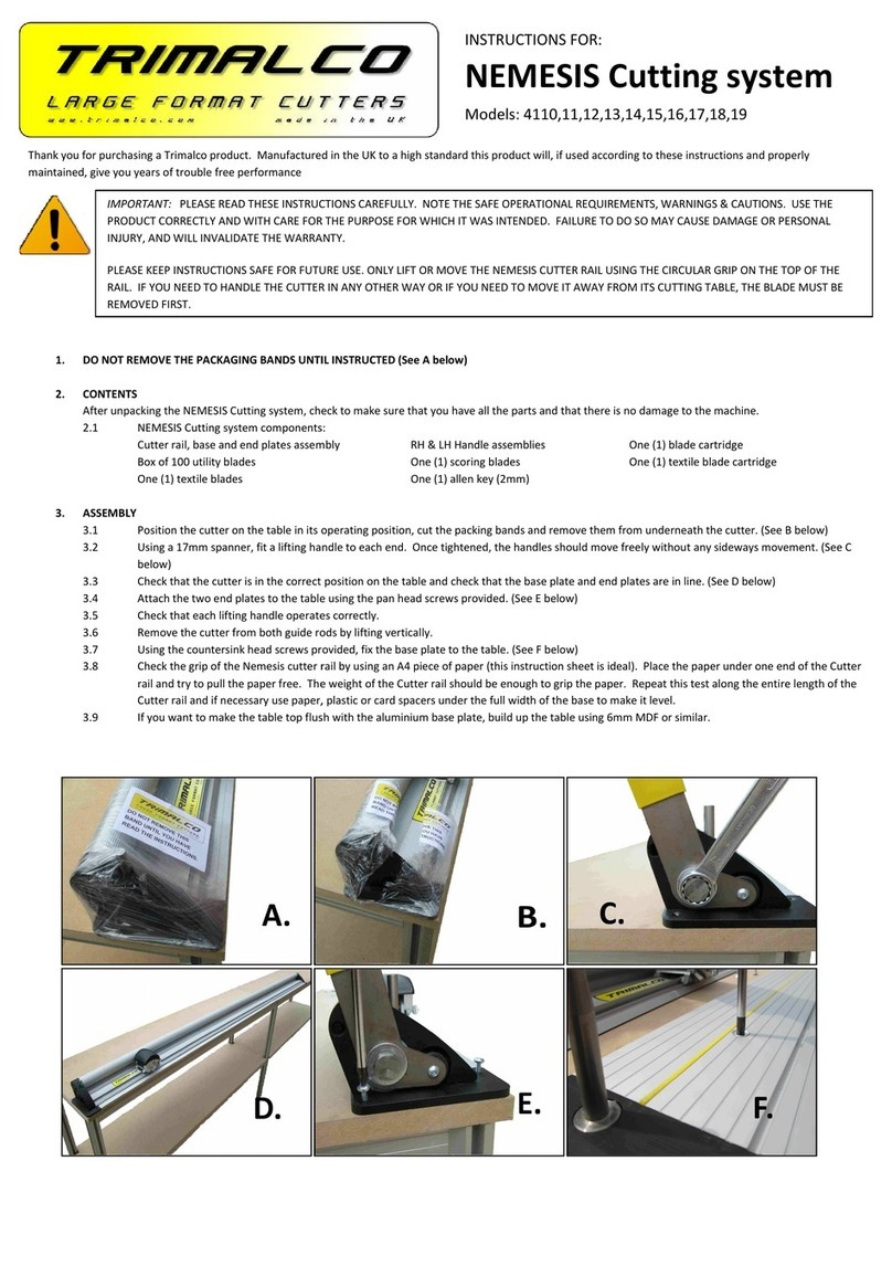 TRIMALCO NEMESIS 4110 instructions