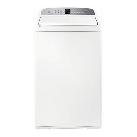 Fisher & Paykel CleanSmart WL8060P1 User manual