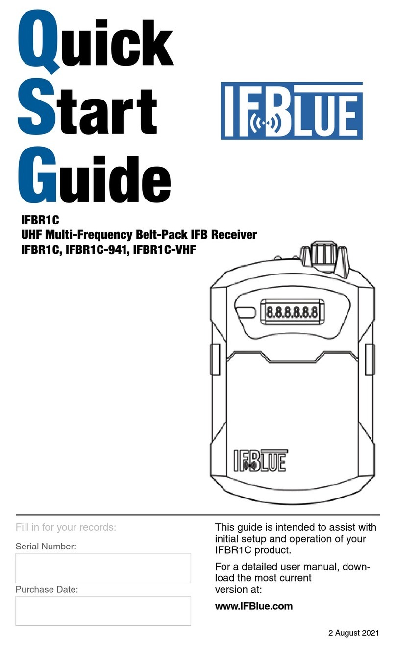 IFBlue IFBR1C User manual