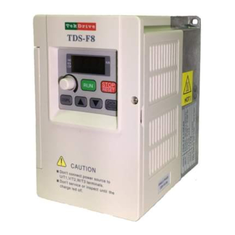 Tek Drive TDS-F8 instruction manual