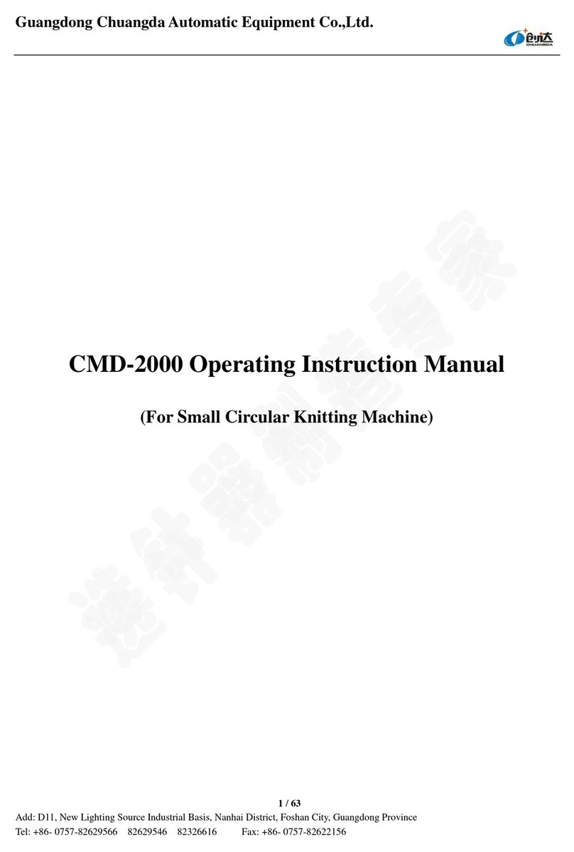 Chuangda CMD-2000 Operating instructions manual