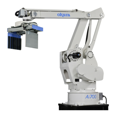 Okura Robot Palletizer A Series Operation manual