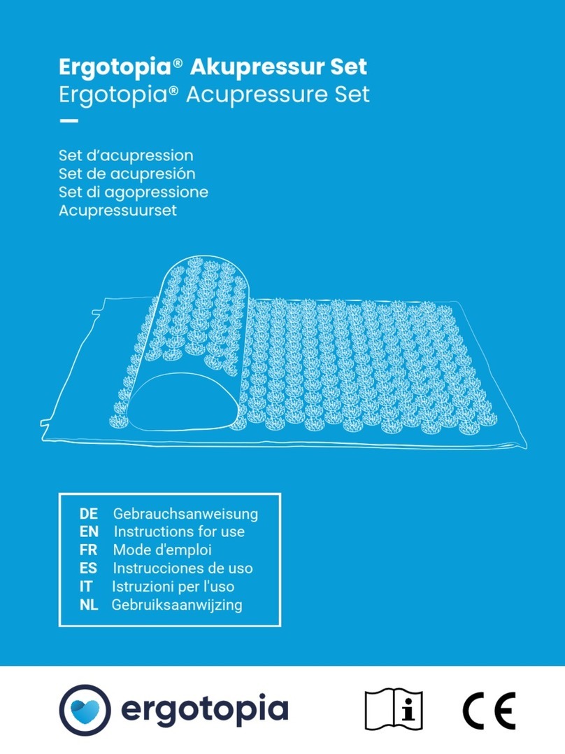 ergotopia Acupressure Set Instructions for use ergotopia Acupressure Set Instructions for use