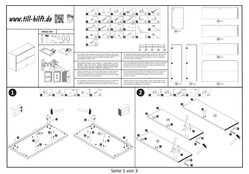 Till-Hilft 87053.730 User manual Till-Hilft 87053.730 User manual