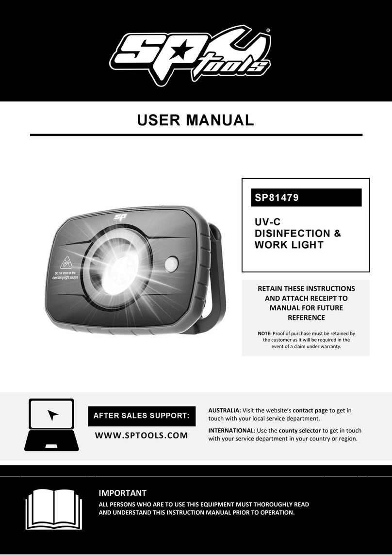 SP tools SP81479 User manual