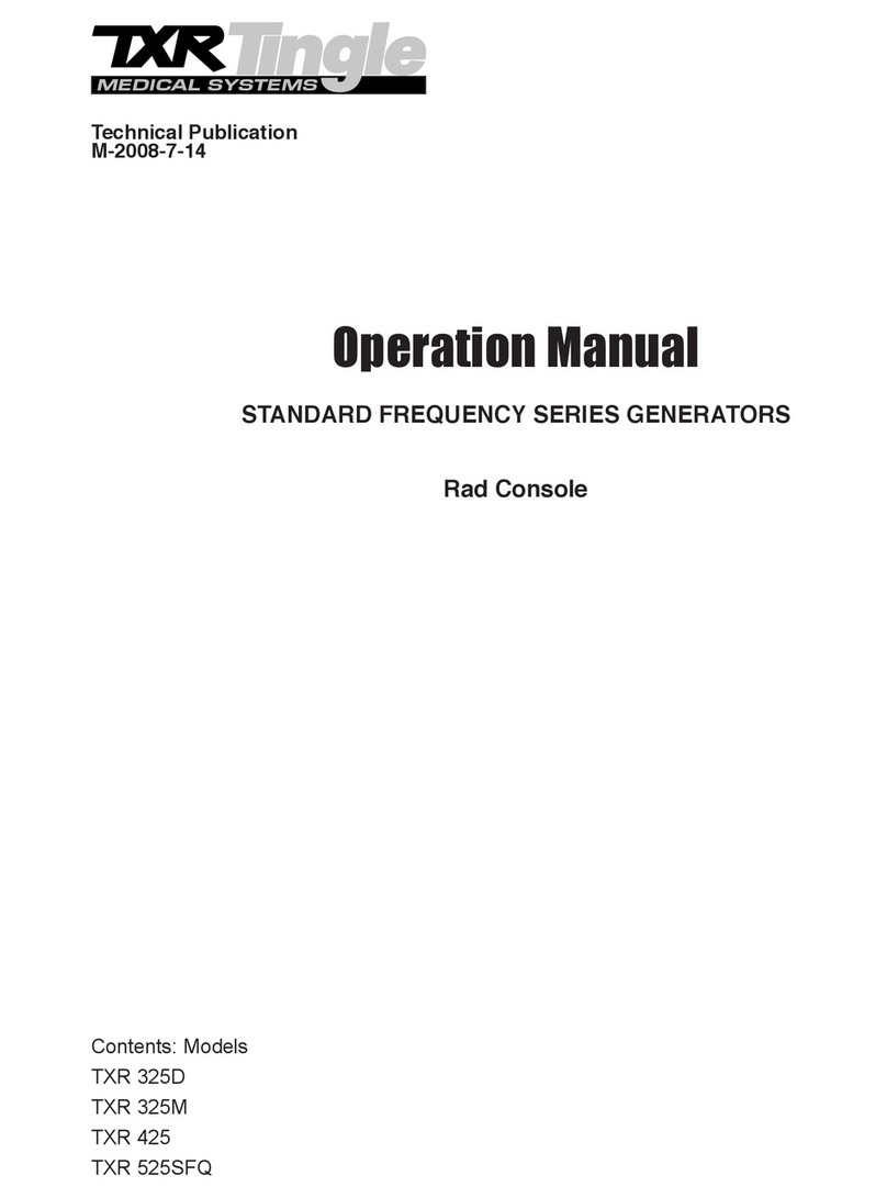 TXR 325D Operation manual