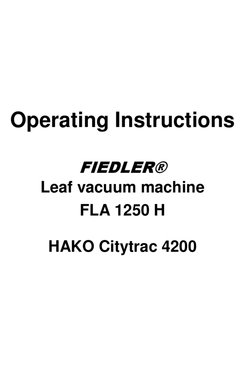 FIEDLER FLA 1250 H operating instructions FIEDLER FLA 1250 H operating instructions
