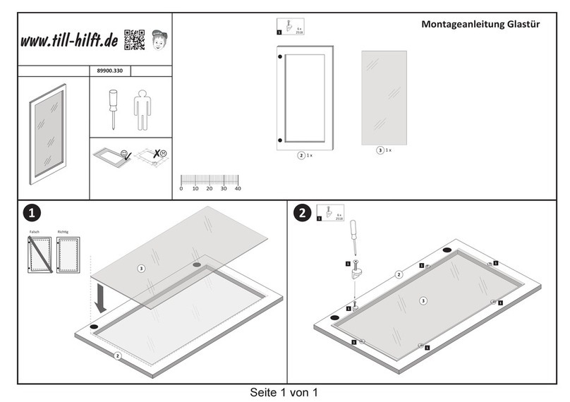 Till-Hilft 89900.330 User manual Till-Hilft 89900.330 User manual