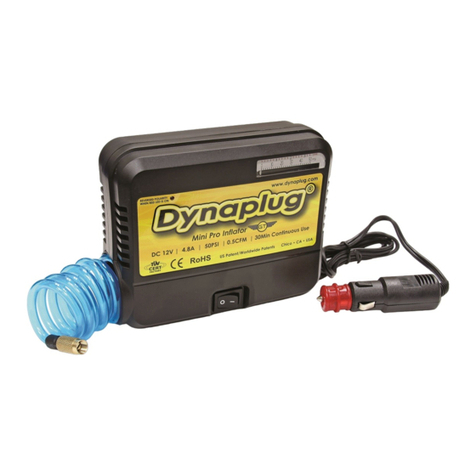 Dynaplug Mini Pro Inflator GT quick start guide