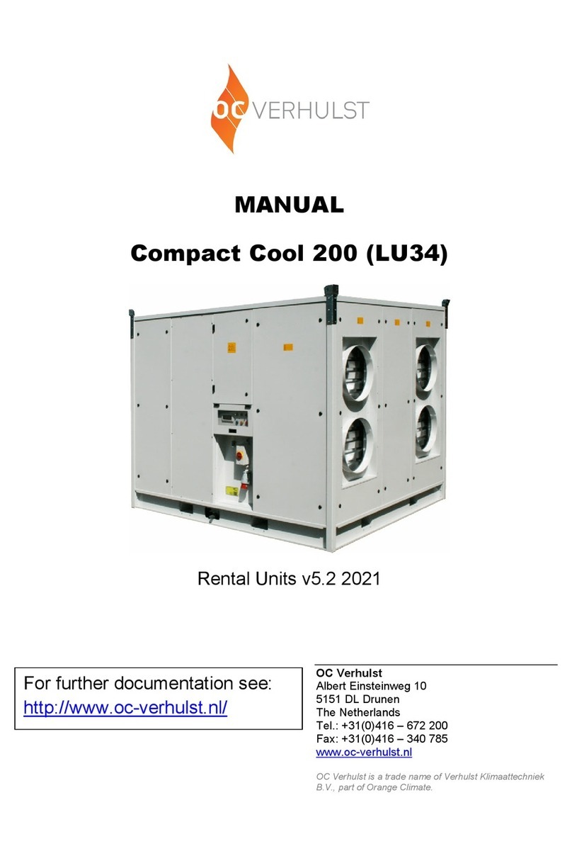 OC VERHULST Compact Cool 200 manual OC VERHULST Compact Cool 200 manual