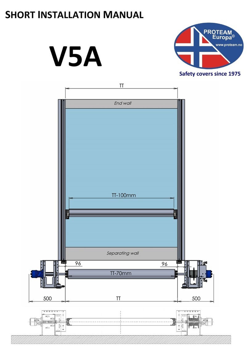 Poollock V5A Short installation manual